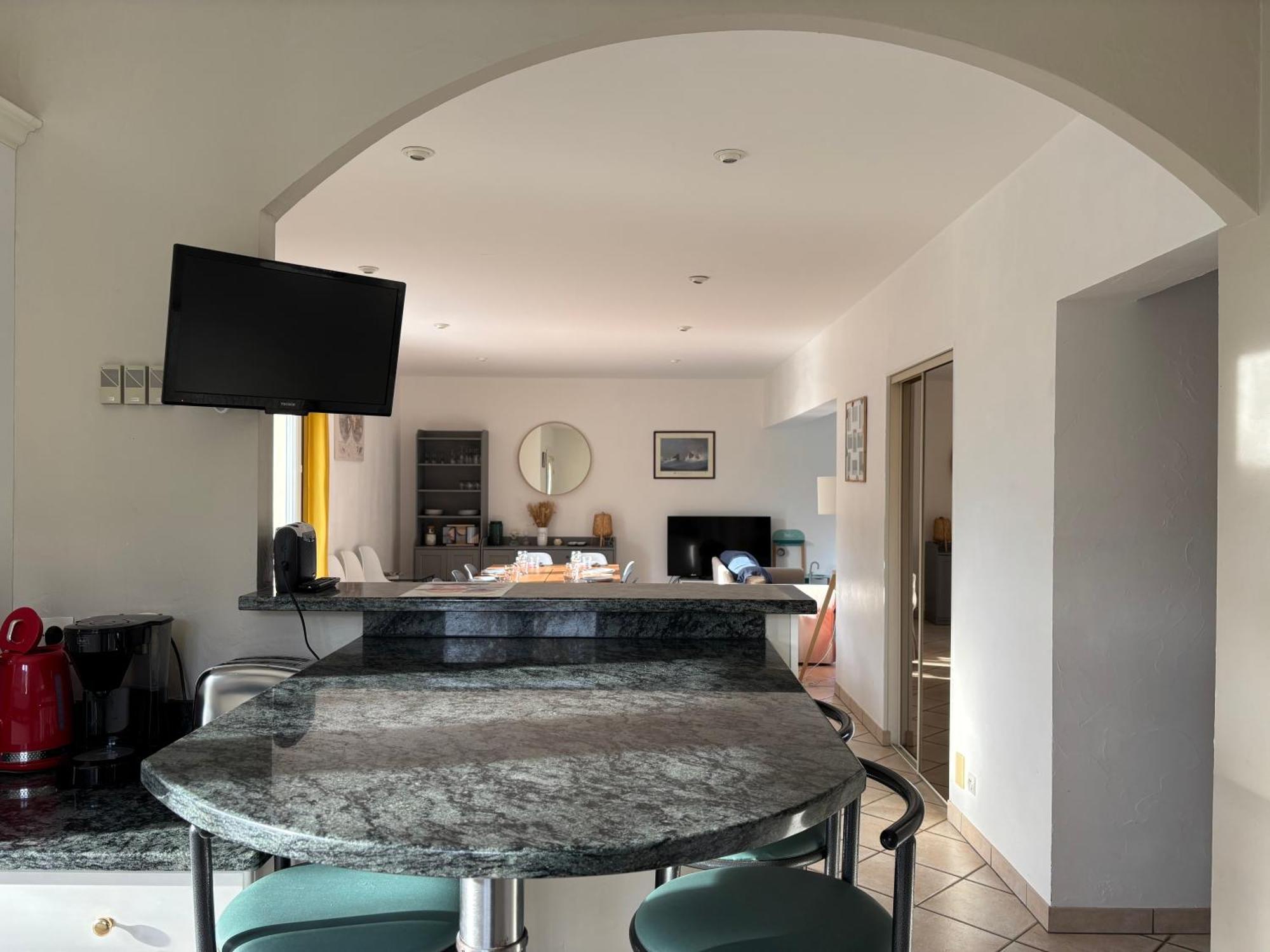 Maison avec grand jardin et belle terrasse 2 kms de la plage près Omaha Beach et Arromanches - table ping pong Tracy-sur-Mer Extérieur photo
