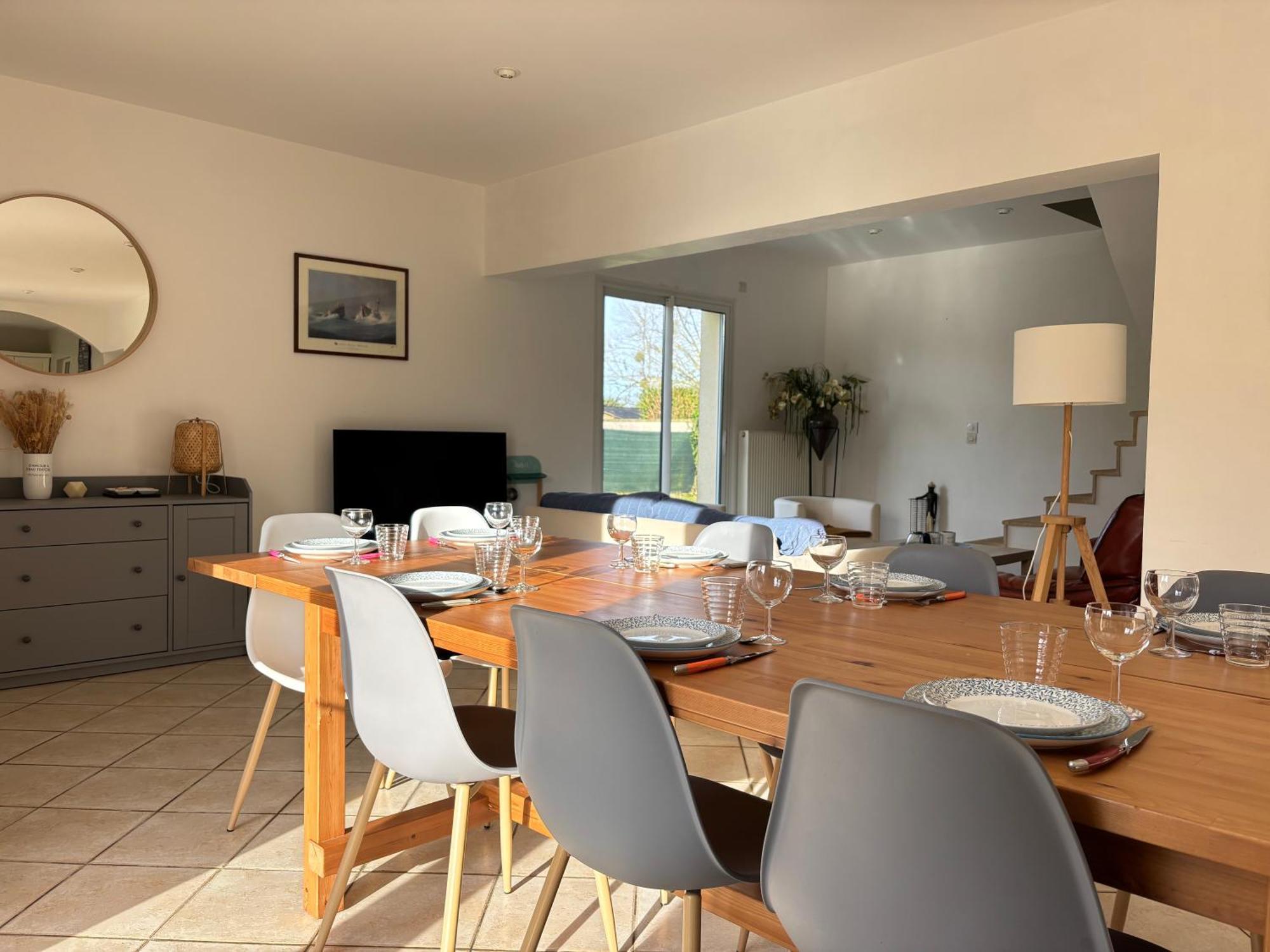 Maison avec grand jardin et belle terrasse 2 kms de la plage près Omaha Beach et Arromanches - table ping pong Tracy-sur-Mer Extérieur photo