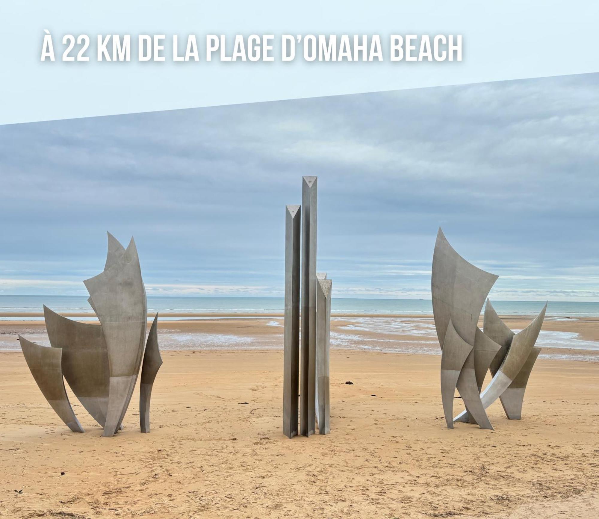 Maison avec grand jardin et belle terrasse 2 kms de la plage près Omaha Beach et Arromanches - table ping pong Tracy-sur-Mer Extérieur photo